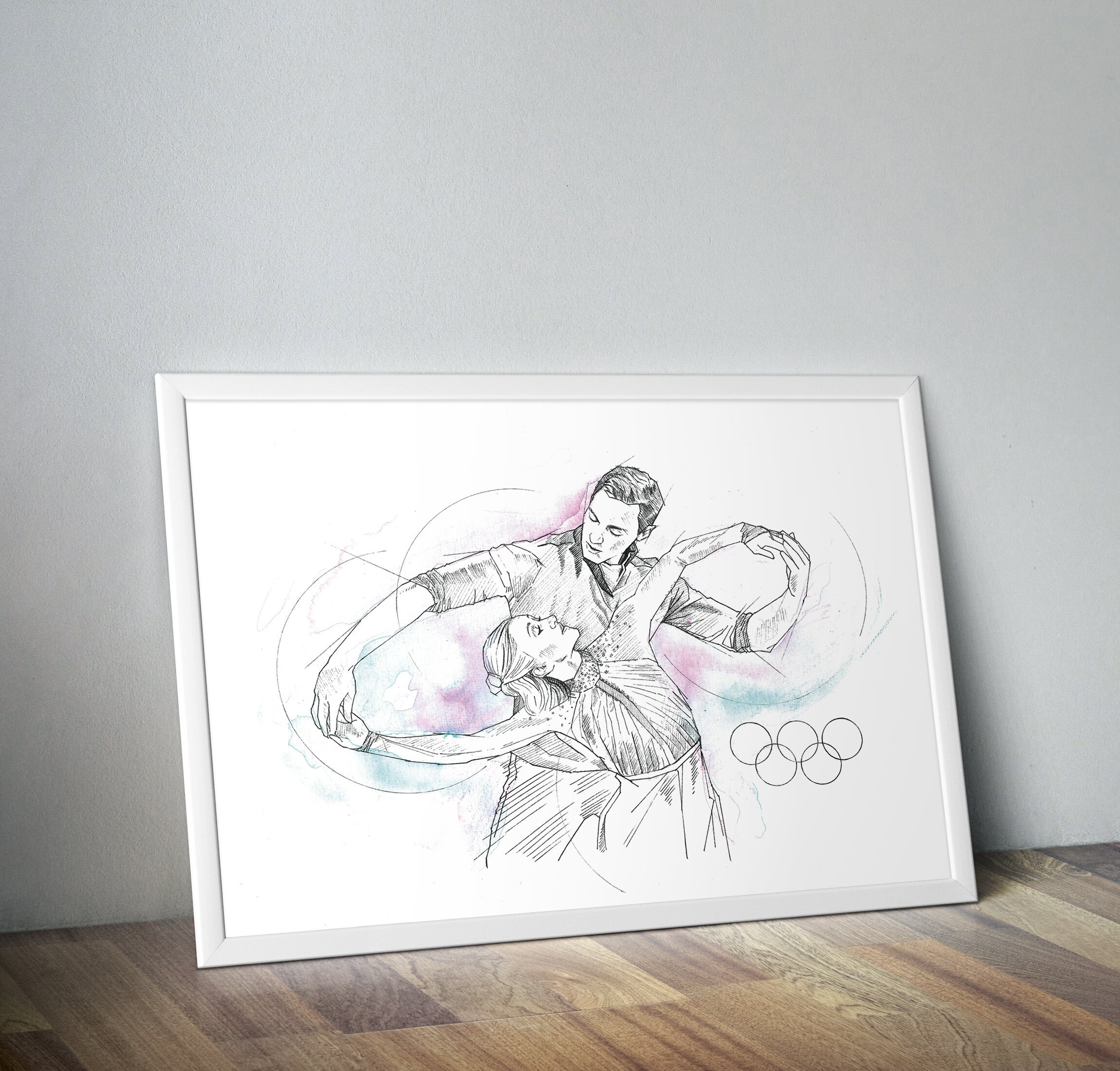 One Moment in Time - Infinity (A3 Signed Print) Olympic Edition