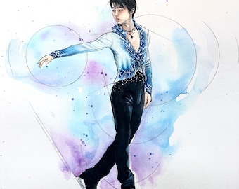 Otonal (Yuzuru Hanyu) - Signed A3 Print
