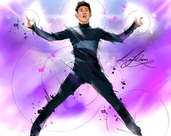 Light Up - Nathan Chen (A4/A3 limited Edition Print)