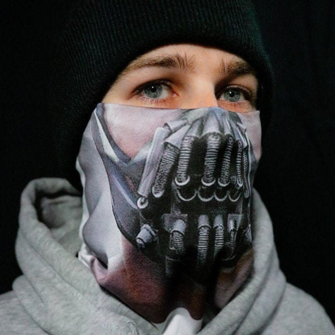 Bane Batman Dark Knight Rises Washable Face Mask Etsy