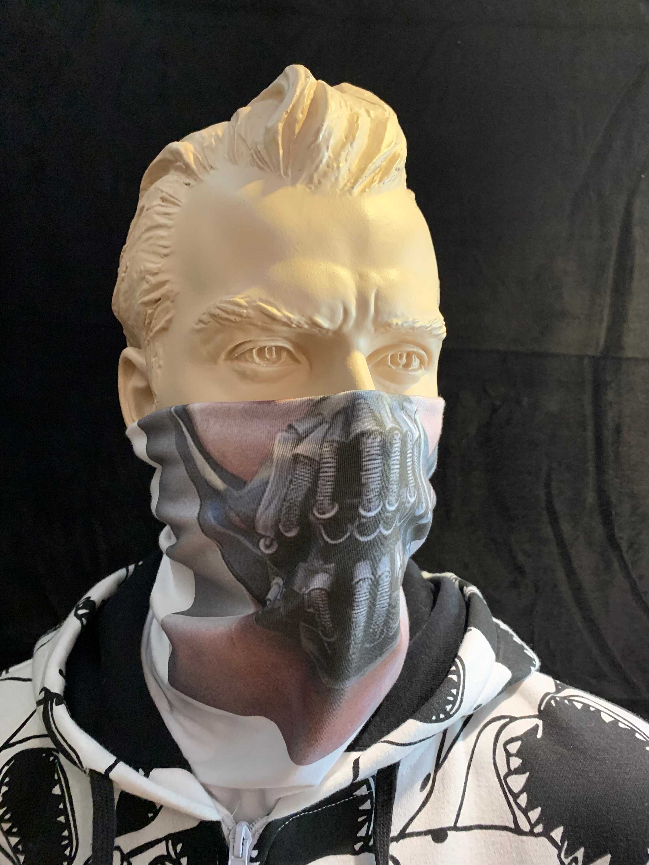 Bane Batman Dark Knight Rises Washable Face Mask Etsy