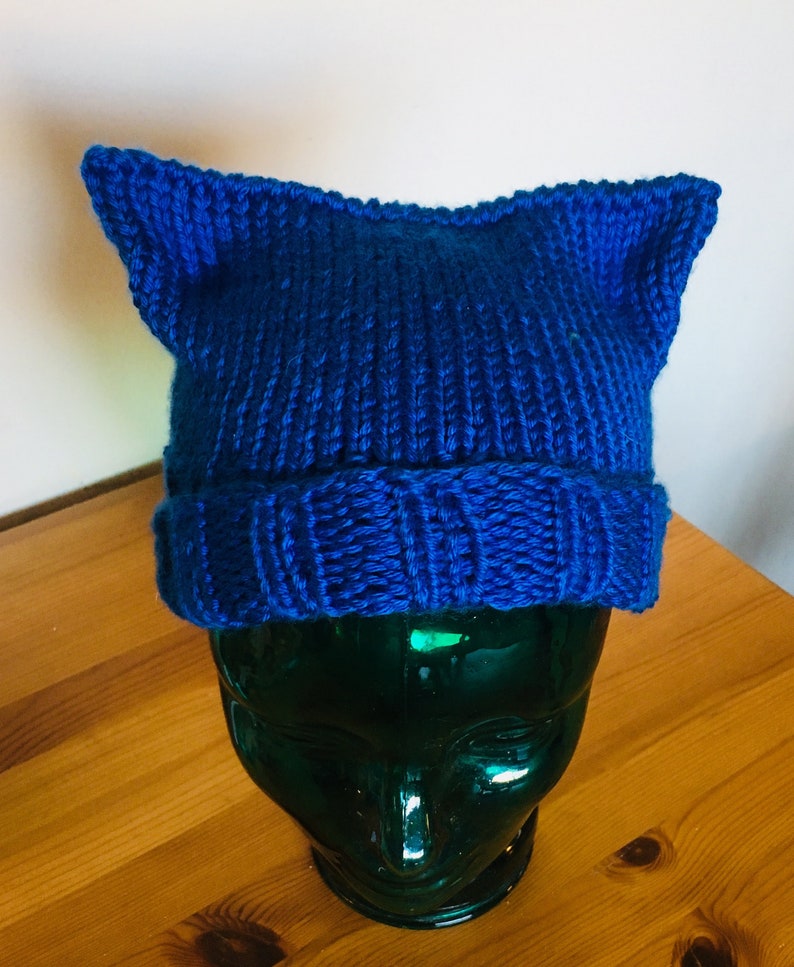 SMLinfantchild by custom order MADE in USA Blue Wave Pussy Hat