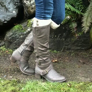 Wide calf boot cuffs hotsell