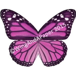 Printable Butterfly Costume Wings for Kids