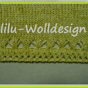 PDF instructions for knitting machines border MS01807, pattern, knitting machine