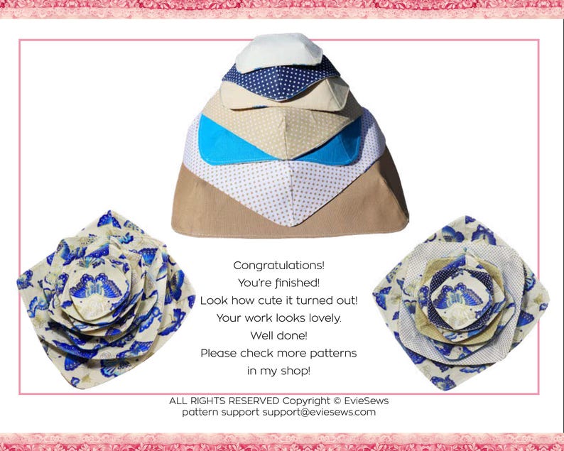 Bowl Cozy Sewing Pattern With Video Tutorial - Cricut Friendly PDF, PNG ...