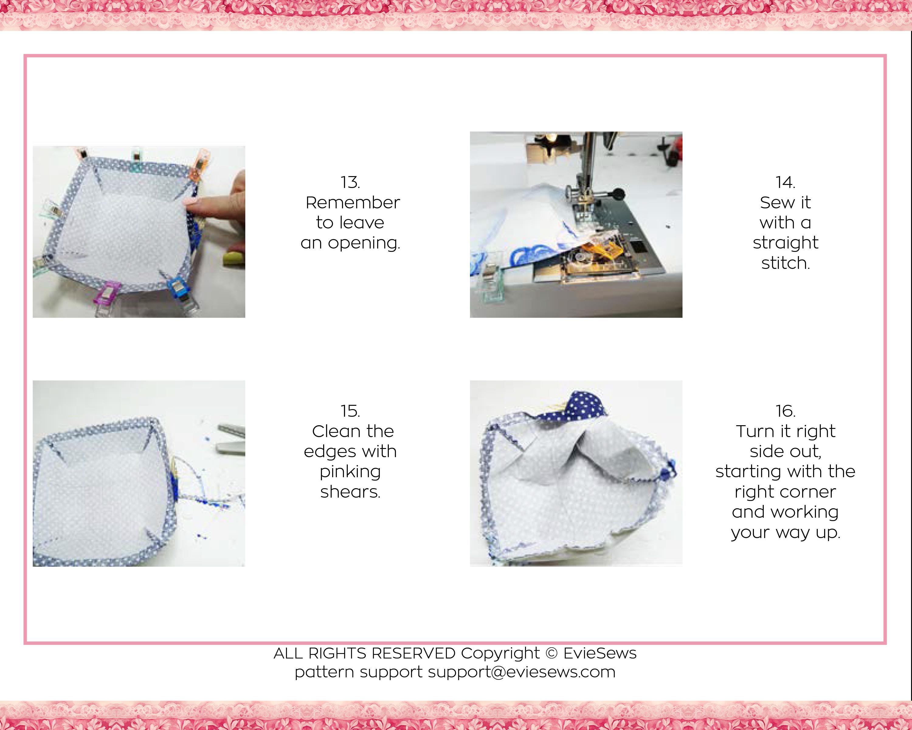 Bowl Cozy Sewing Pattern With Video Tutorial - Cricut Friendly PDF, PNG ...