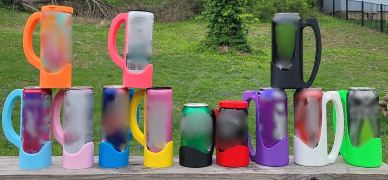 Can holder (Choose your size and color) Bild 3