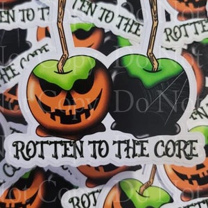 Rotten to the Core - poison apple - Descendants - Sticker