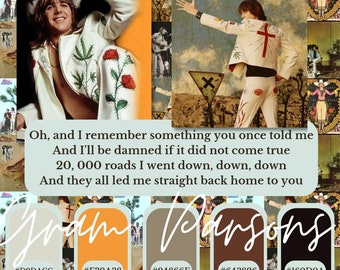 Gram Parsons Color Palette