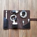 Leather iPad Cord Wrap Personalized iPad Charger Organizer - Etsy