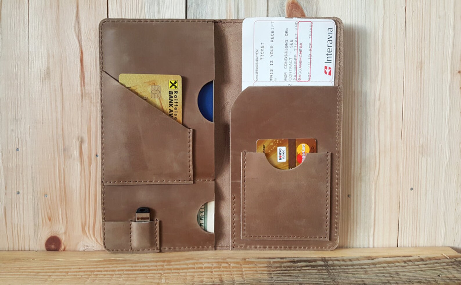 Personalized Travel Document Wallet Leather Passport wallet Etsy