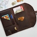Travel Document organizer, Leather Passport travel wallet, Passport wallet, Personalized, Travel Passport Holder, Boarding pass holder 
