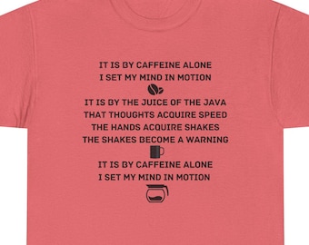 Dune Inspired Coffee Quote Unisex T-Shirt