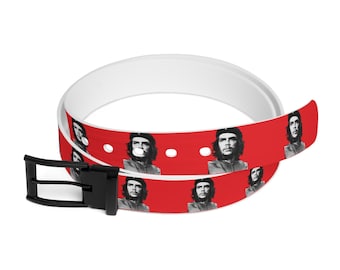 Cintura Che Guevara, tagliabile su misura, moda unisex