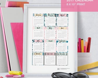 Wall calendar 2017