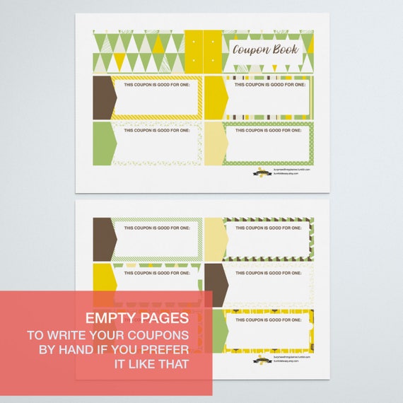 editable gift coupon book editable coupon gift ideas printable coupons last minute gift empty coupon book