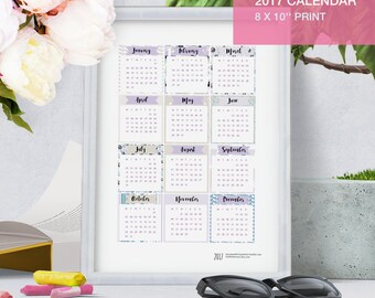 wall planner 2017