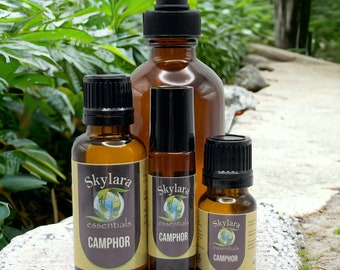 Huile essentielle de camphre thérapeutique : aromathérapie rafraîchissante