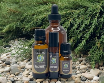 Aceite esencial de romero: aromaterapia, crecimiento del cabello, Rosmarinus officinalis