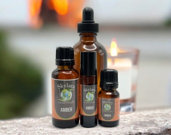 Amber Organic Essential Oil - Free Shipping