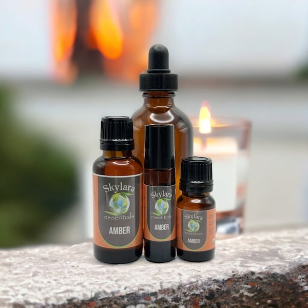 Amber Organic Essential Oil - Free Shipping