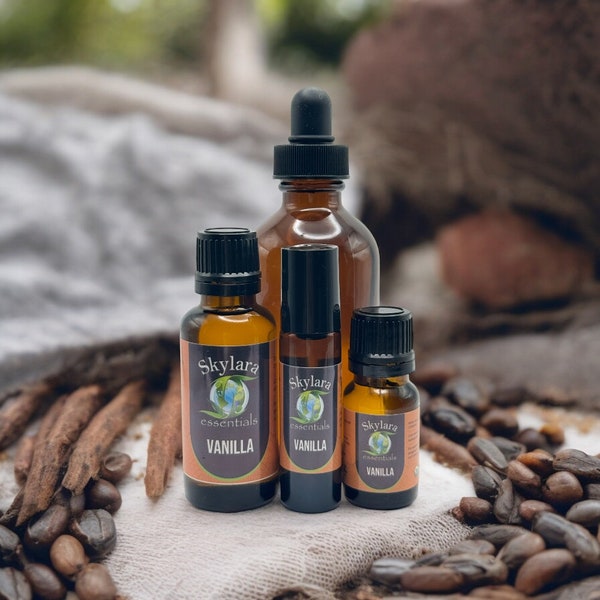 Organic Vanilla Essential Oil - Free Shipping