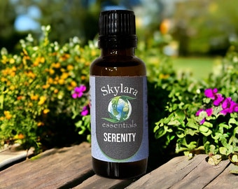 Serenity - Organic Essential Oil Blend (Stress Relief) - Free Shipping