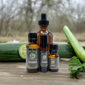 Organic Cucumber Essential Oil - Free Shipping