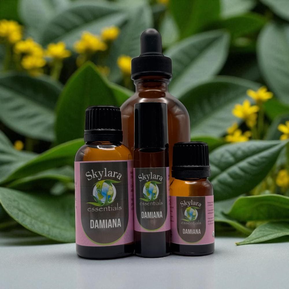 Damiana Essential Oil – Steam Distilled, Sensual Aroma