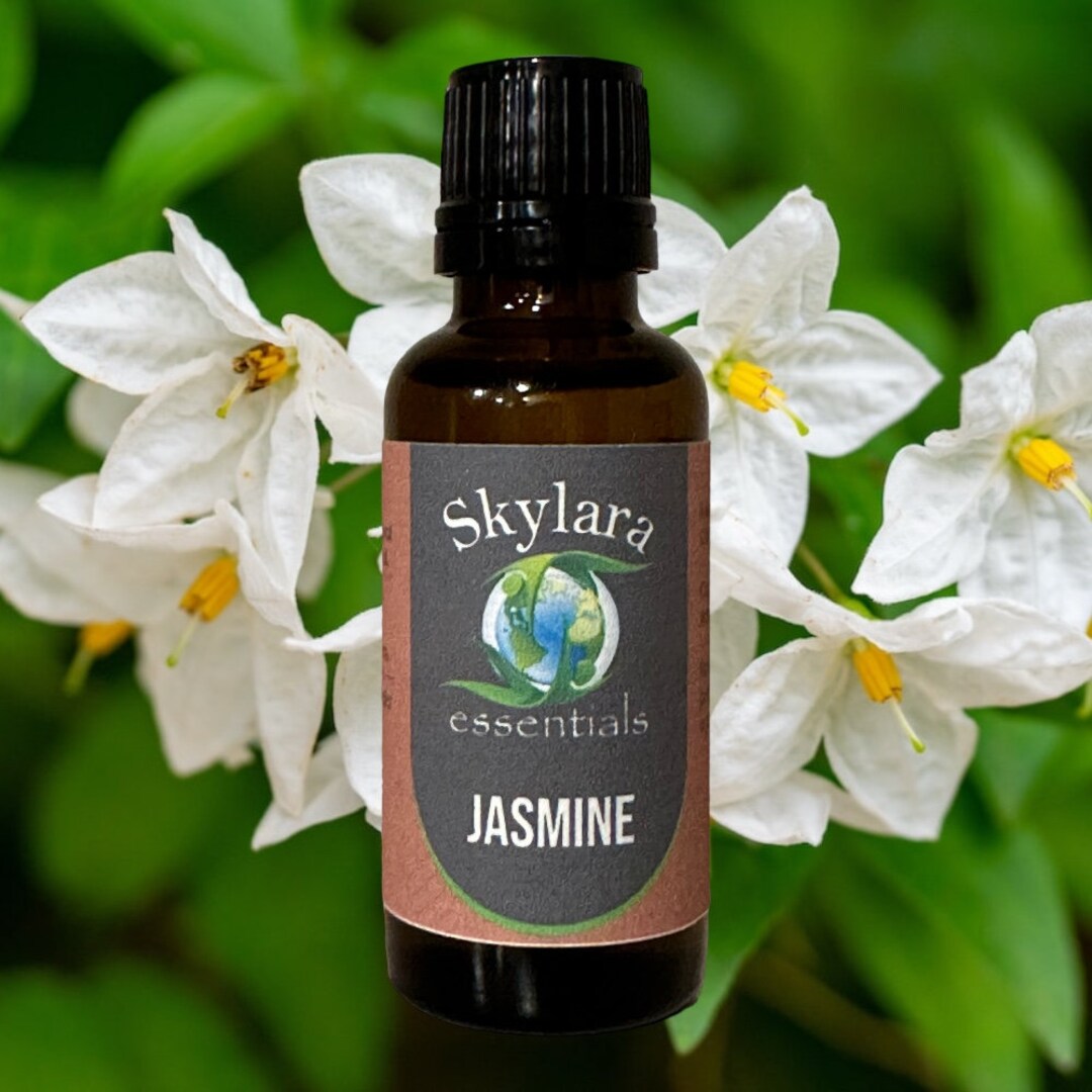 Organic Jasmine Essential Oil Free Shipping Etsy