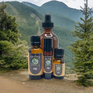 Organic Pine Scots Essential Oil - Free Shipping