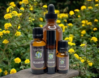 Organic Helichrysum Essential Oil - Free Shipping