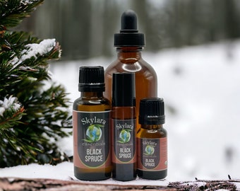 100% Pure Black Spruce Essential Oil -  Free Shipping