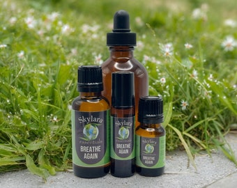 Breathe Again - Organic Essential Oil Blend (Allergy Relief) - Free Shipping