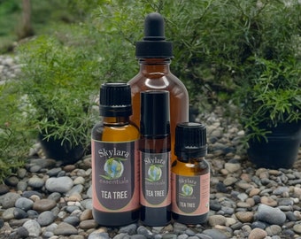 Organic Tea Tree Essential Oil - FREE SHIPPING