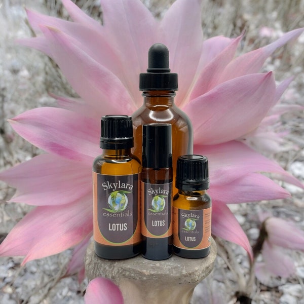 Huile essentielle de lotus biologique - LIVRAISON GRATUITE