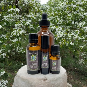 Organic Lemon Tea Tree Essential Oil - Free Shipping
