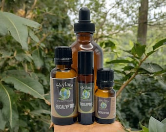 Organic Eucalyptus Essential Oil  - FREE SHIPPING