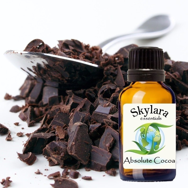 Organic Absolute Cocoa Essential Oil Chocolate Free Etsy