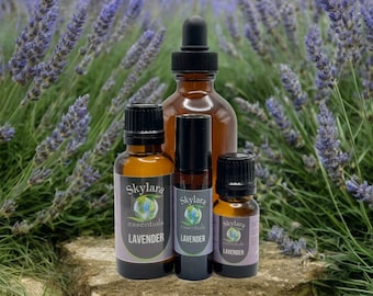 Organic Lavender Essential Oil - Free Shipping