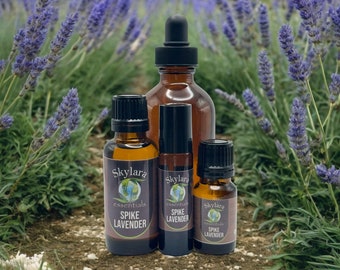 Organic Spike Lavender Essential Oil – 100% Pure and Therapeutic Grade