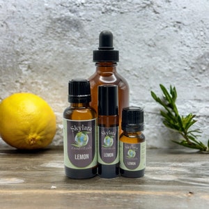 Organic Lemon Essential Oil - Free Shipping