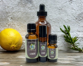 Organic Lemon Essential Oil - Free Shipping