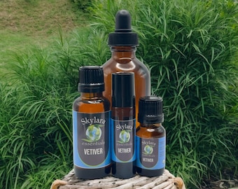 Organic Vetiver Essential Oil: Calming Aromatherapy