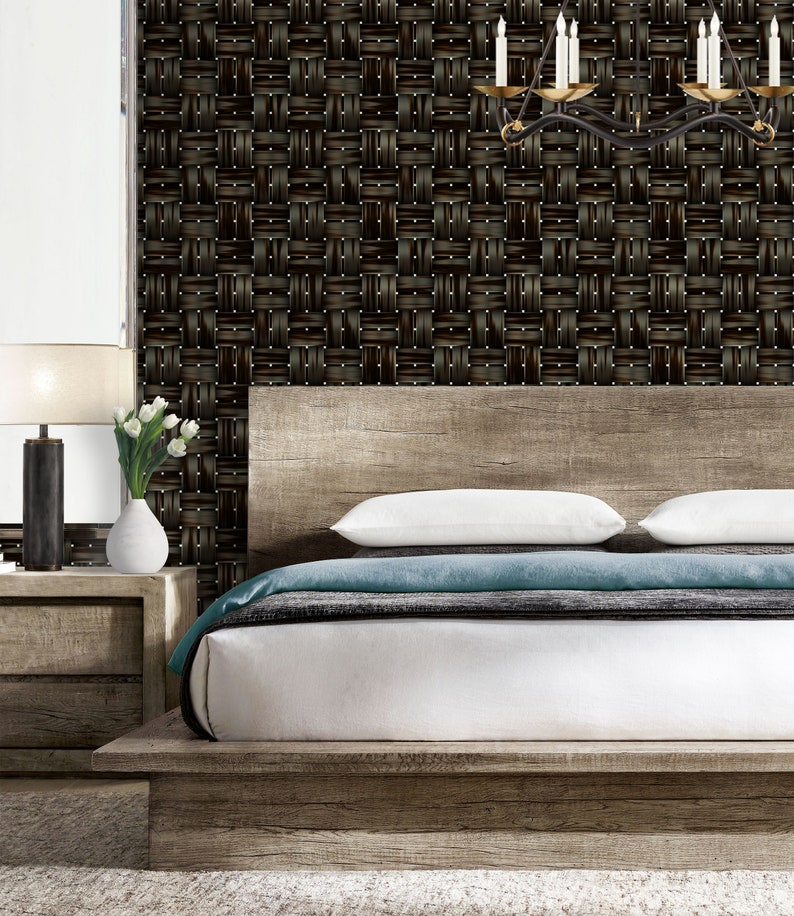 Repositionable Removable Wallpaper Peel and Stick Wallpaper Etsy