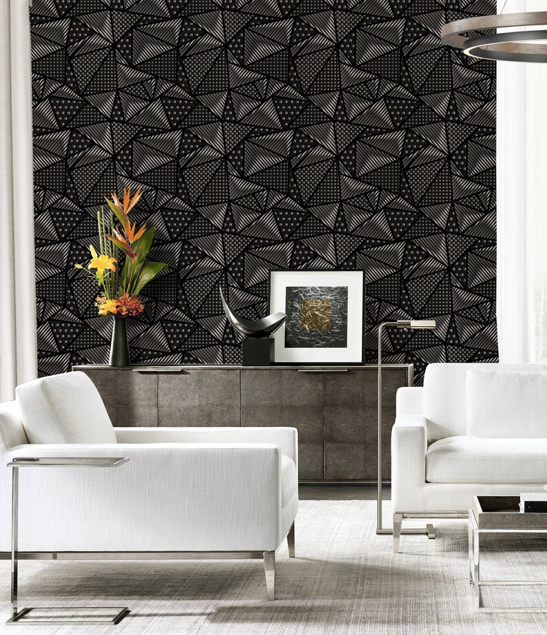 Repositionable Removable Wallpaper Peel N Stick Wallpaper Etsy