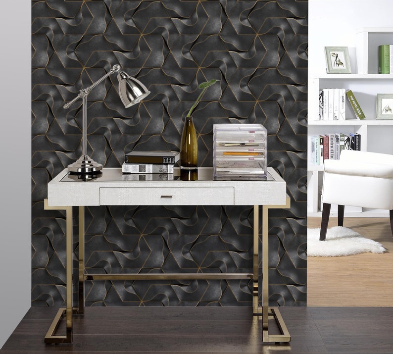 Repositionable Removable Wallpaper Peel N Stick Wallpaper Etsy