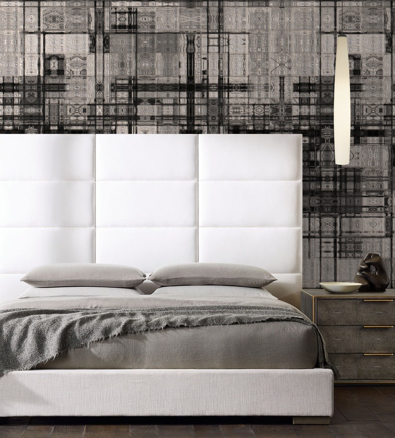 Abstract Repositionable Removable Wallpaper Peel and Stick Etsy