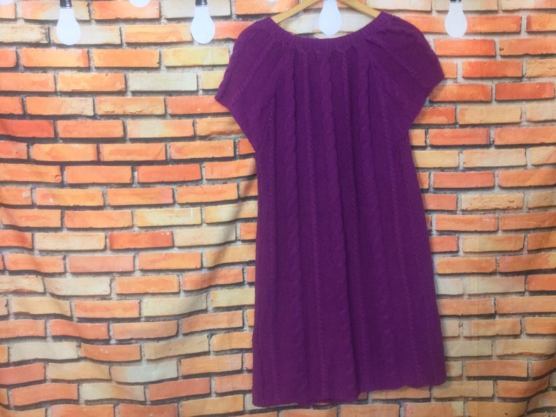 Sweater Dress XL Sweater Dress Sugar Plum Never Worn Long Sweater New Deadstock Vintage Sweater Dress